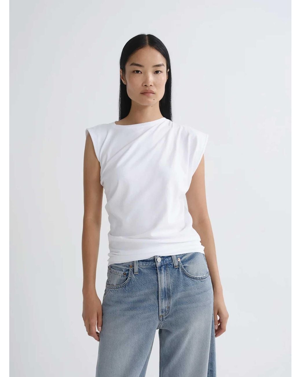 Camiseta Beth Agolde de color White