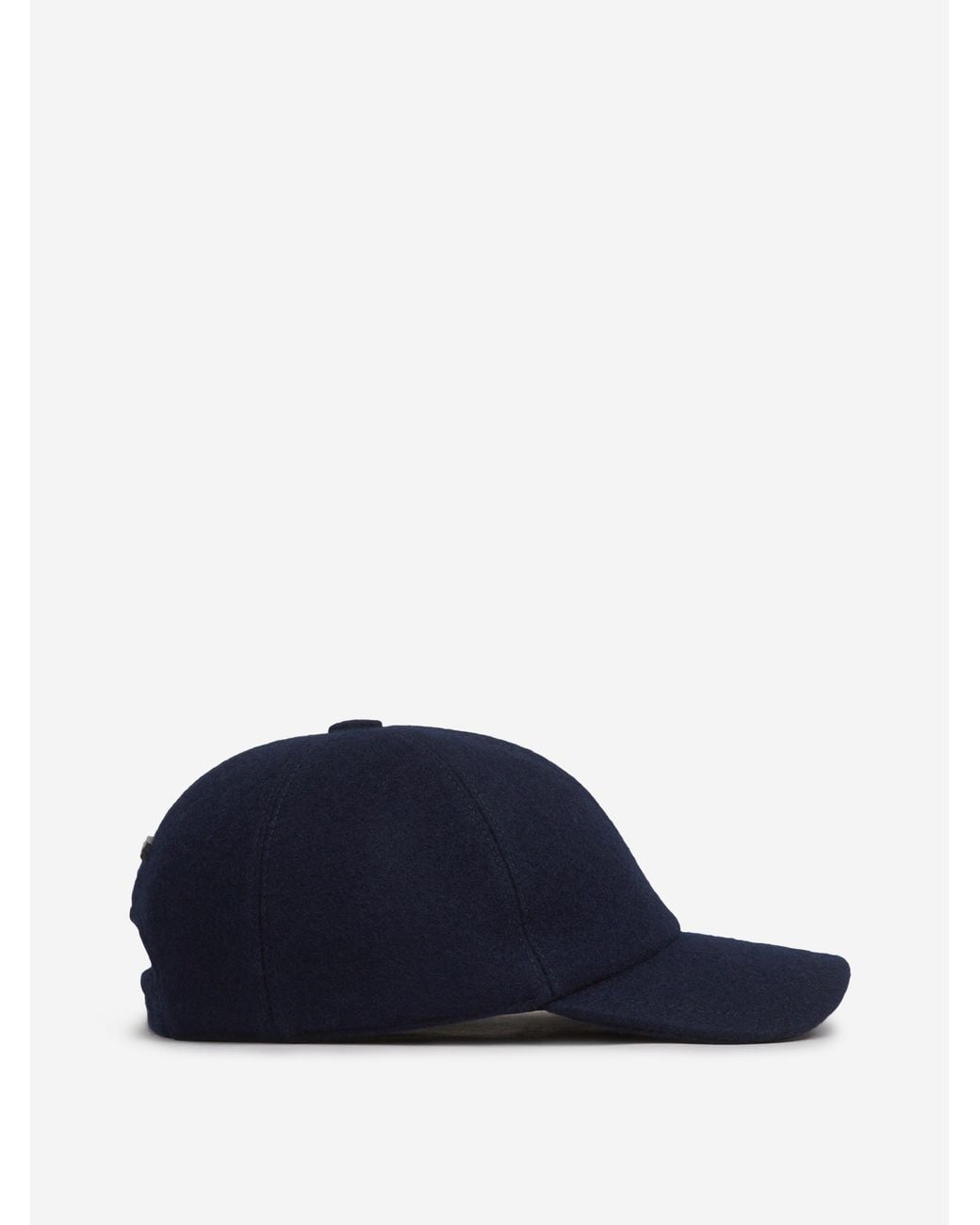 Fedeli Blue Cashmere Cap for men