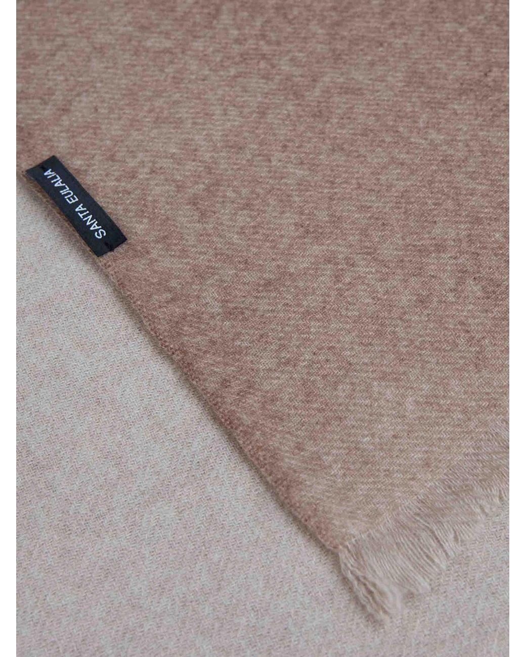 Santa Eulalia Brown Cashmere Scarf for men