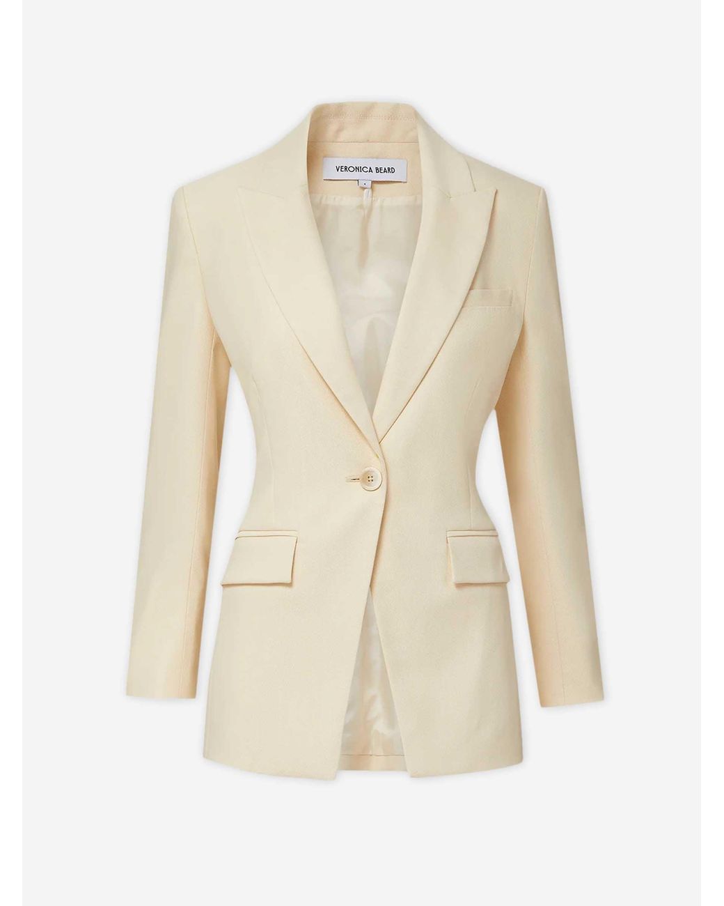 Veronica Beard Natural Blazer Chandler Dickey