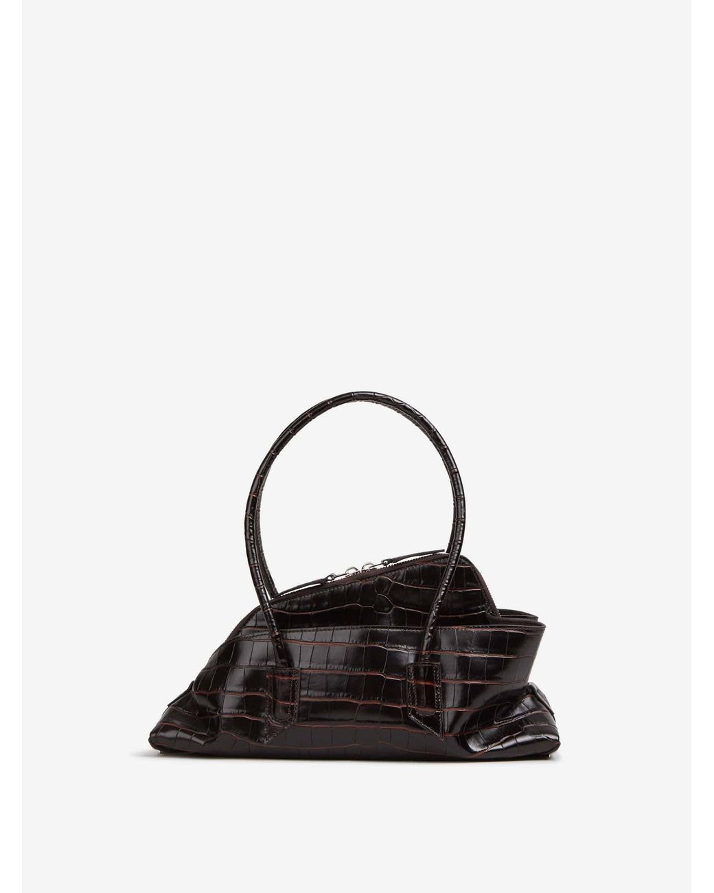 The Attico Black La Passeggiata Small Bag