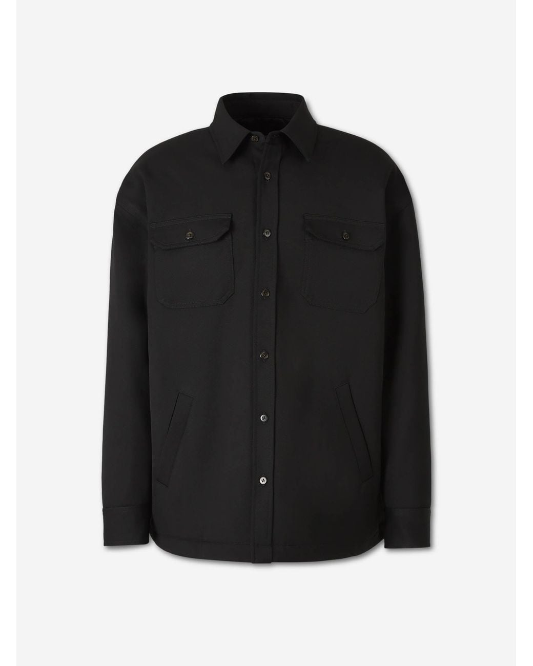 Willy Chavarria Black Casual Jacket for men