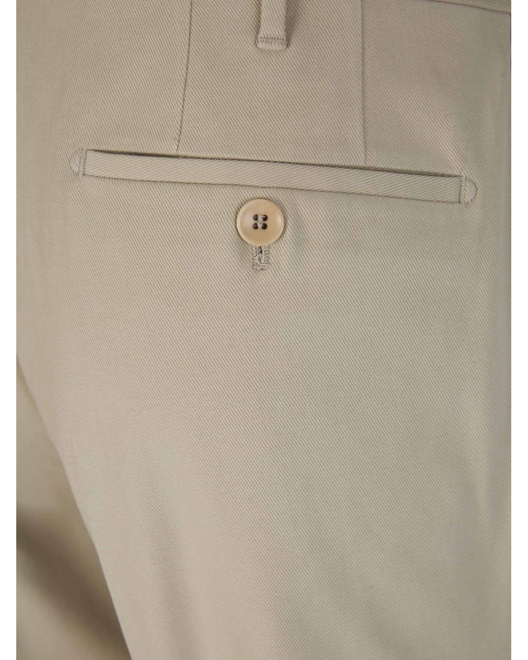 Santa Eulalia Natural Cotton Trousers for men