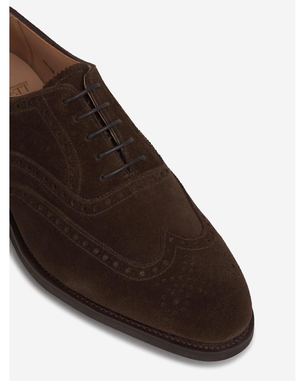 Crockett and Jones Brown Westgate 2 Shoes for men