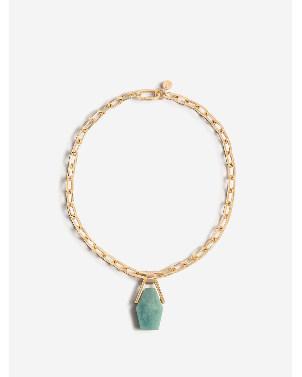 LaDoubleJ Metallic Amazonita Portal Necklace
