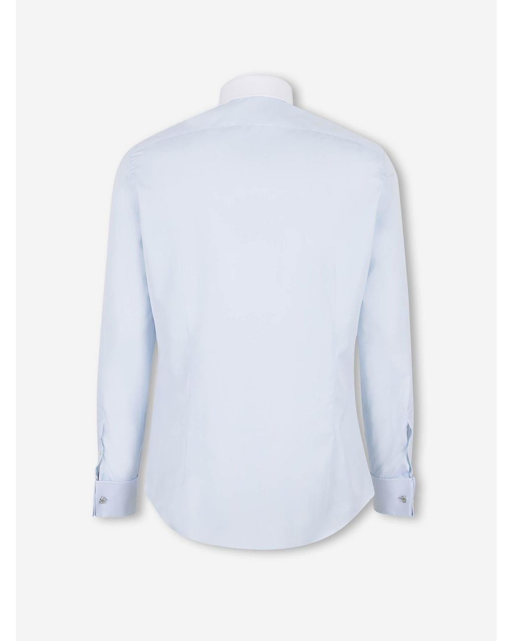 Santa Eulalia Blue Cotton Dress Shirt for men