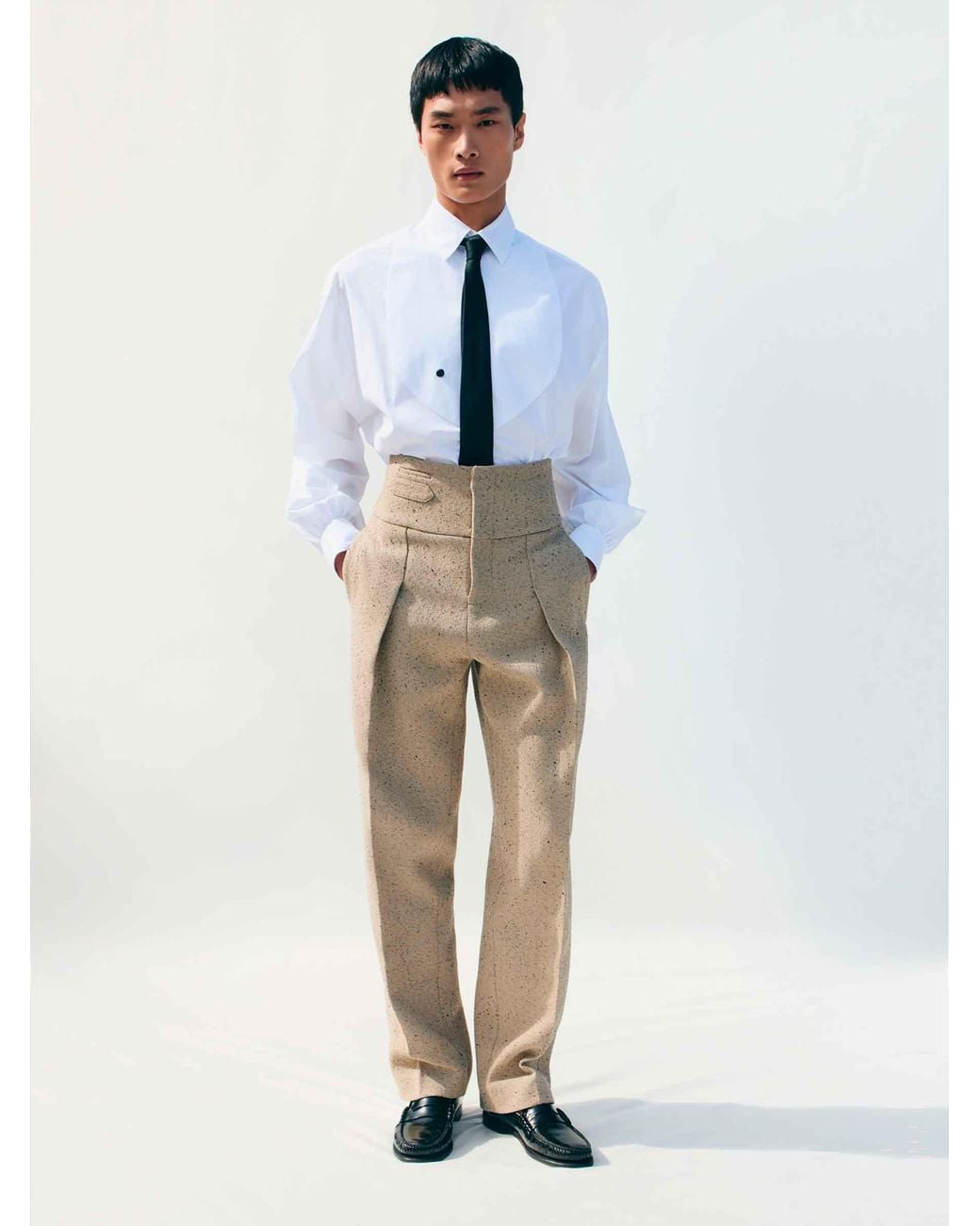 Jacquemus White Poisson Cotton Shirt for men