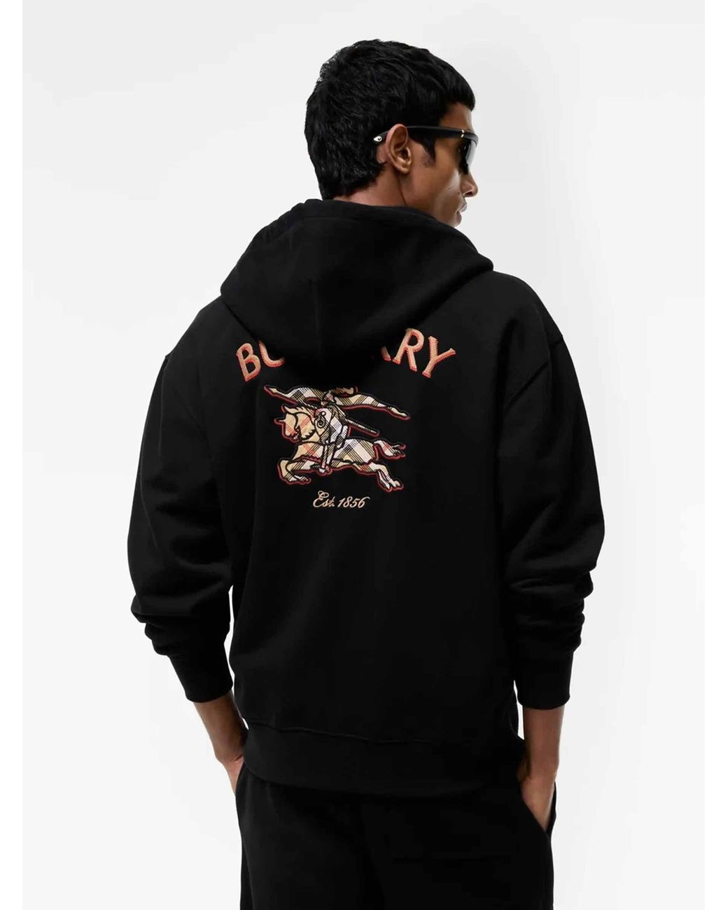 Burberry Black Logo Sweatshirt for men