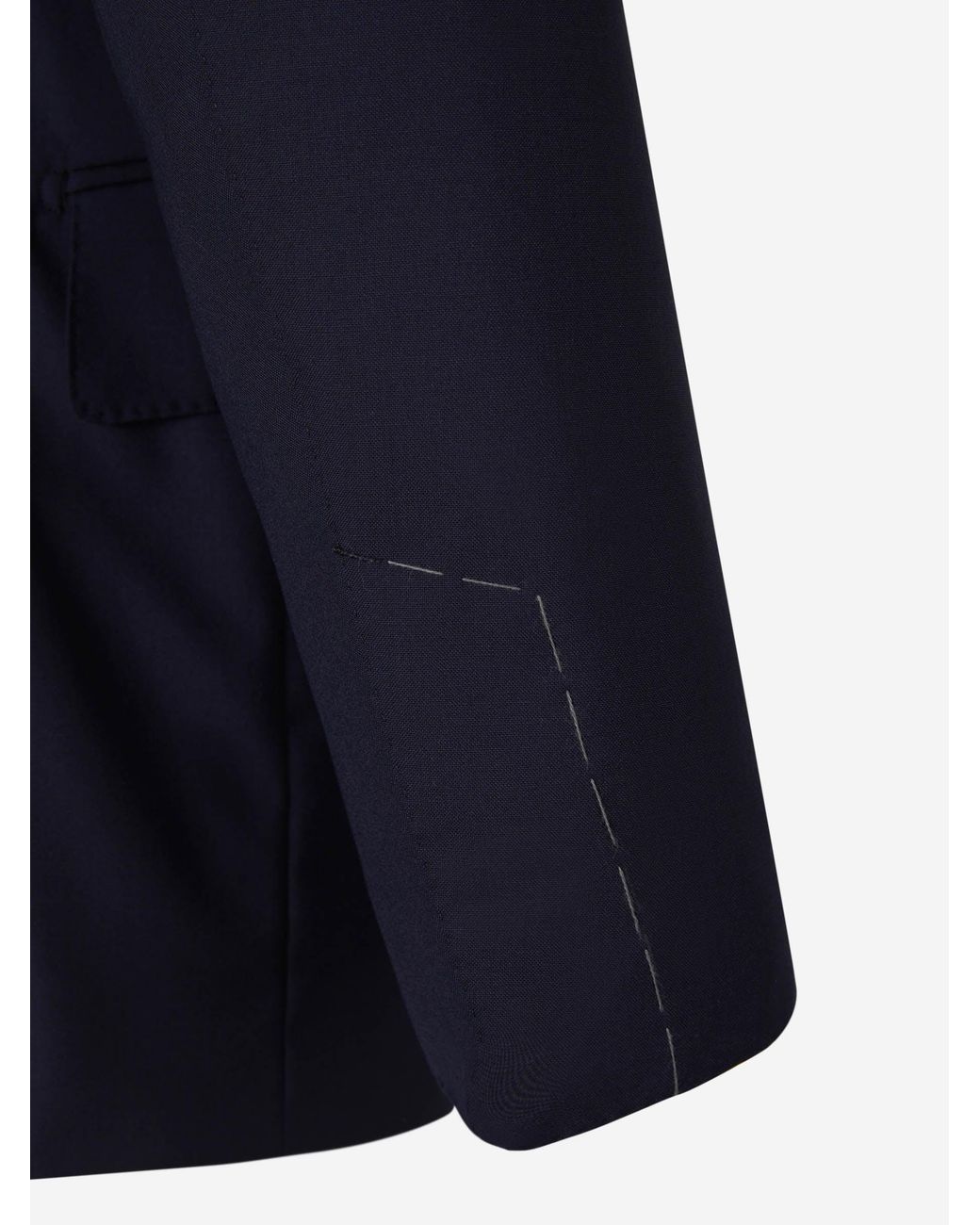 Tom Ford Blue Plain Wool Suit for men