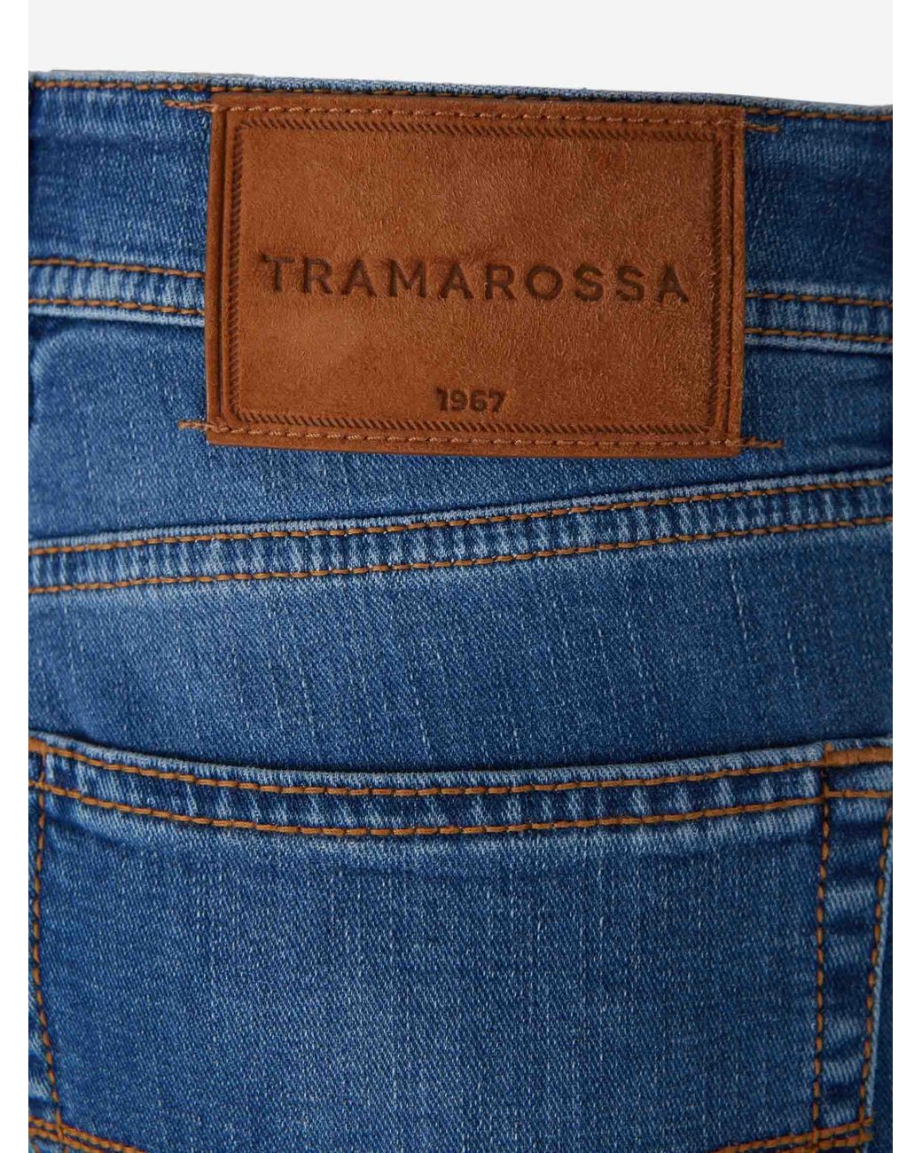 Jeans Recto Tramarossa de hombre de color Blue