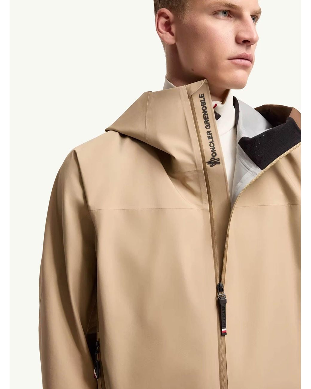 Moncler Natural Hinterburgs Ski Jacket for men