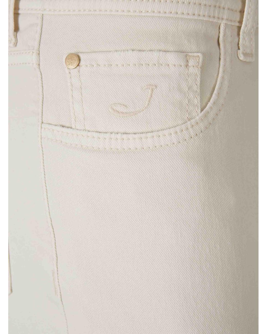 Jacob Cohen Natural Bard Straight Jeans for men