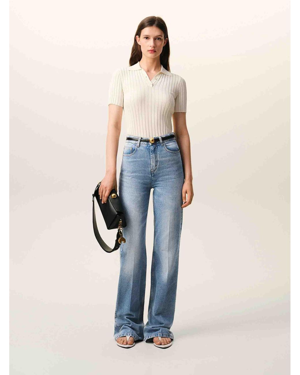 Jeans Svasati di AMI in Blue