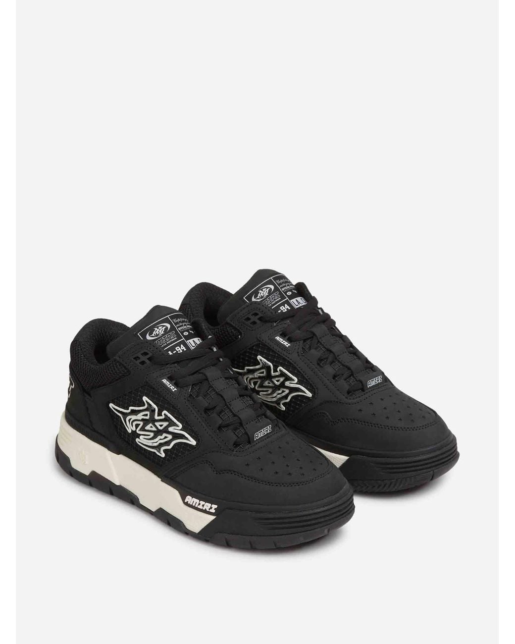 Amiri Black Ma-94 Sneakers for men