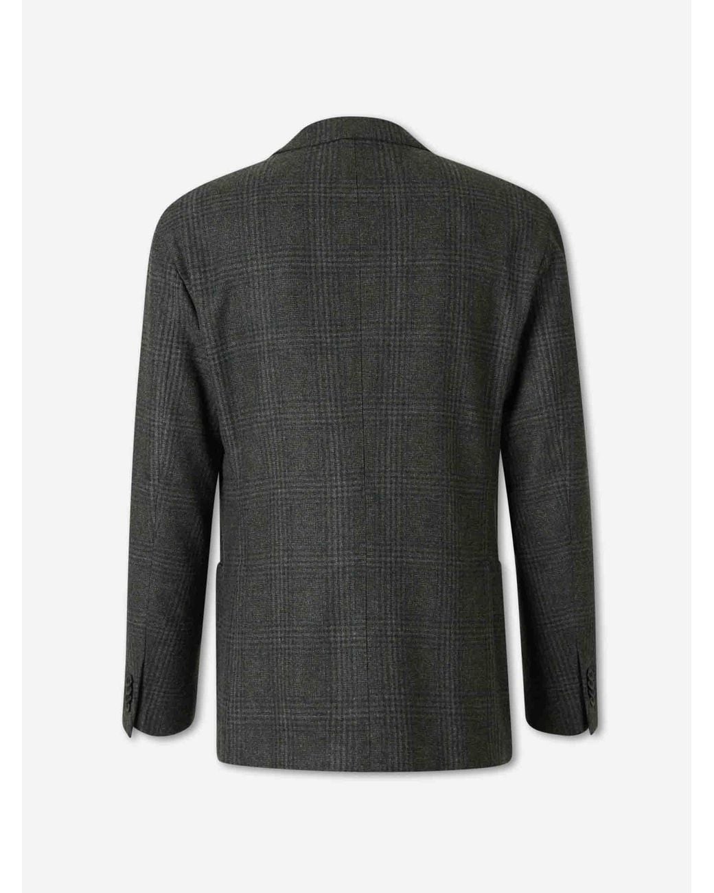 Boglioli Black Blazer Straight Wool for men
