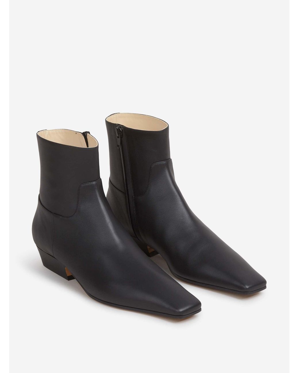 Khaite Black Marfa Flat Boots