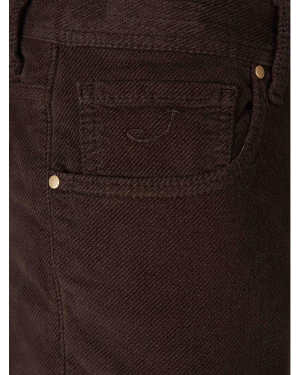 Jacob Cohen Brown Bard Straight Jeans for men