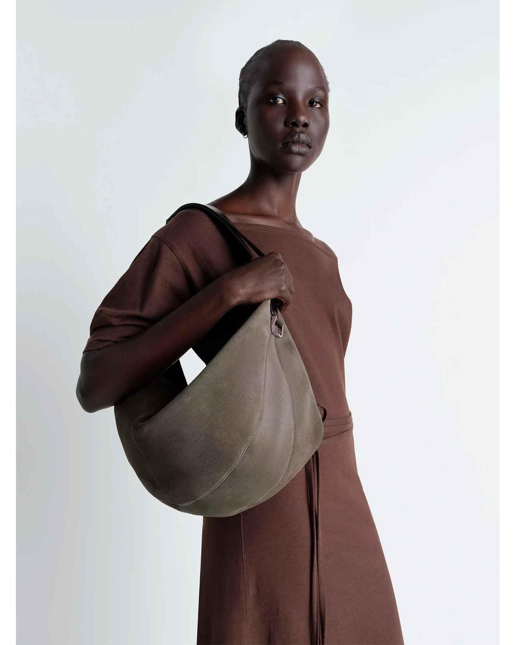 Lemaire Natural Quiver Clip Bag
