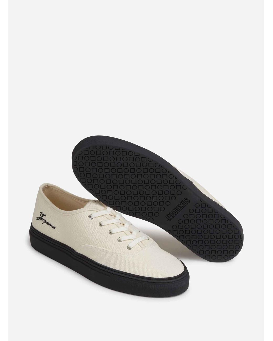 Jacquemus White Les Fefe Sneakers for men