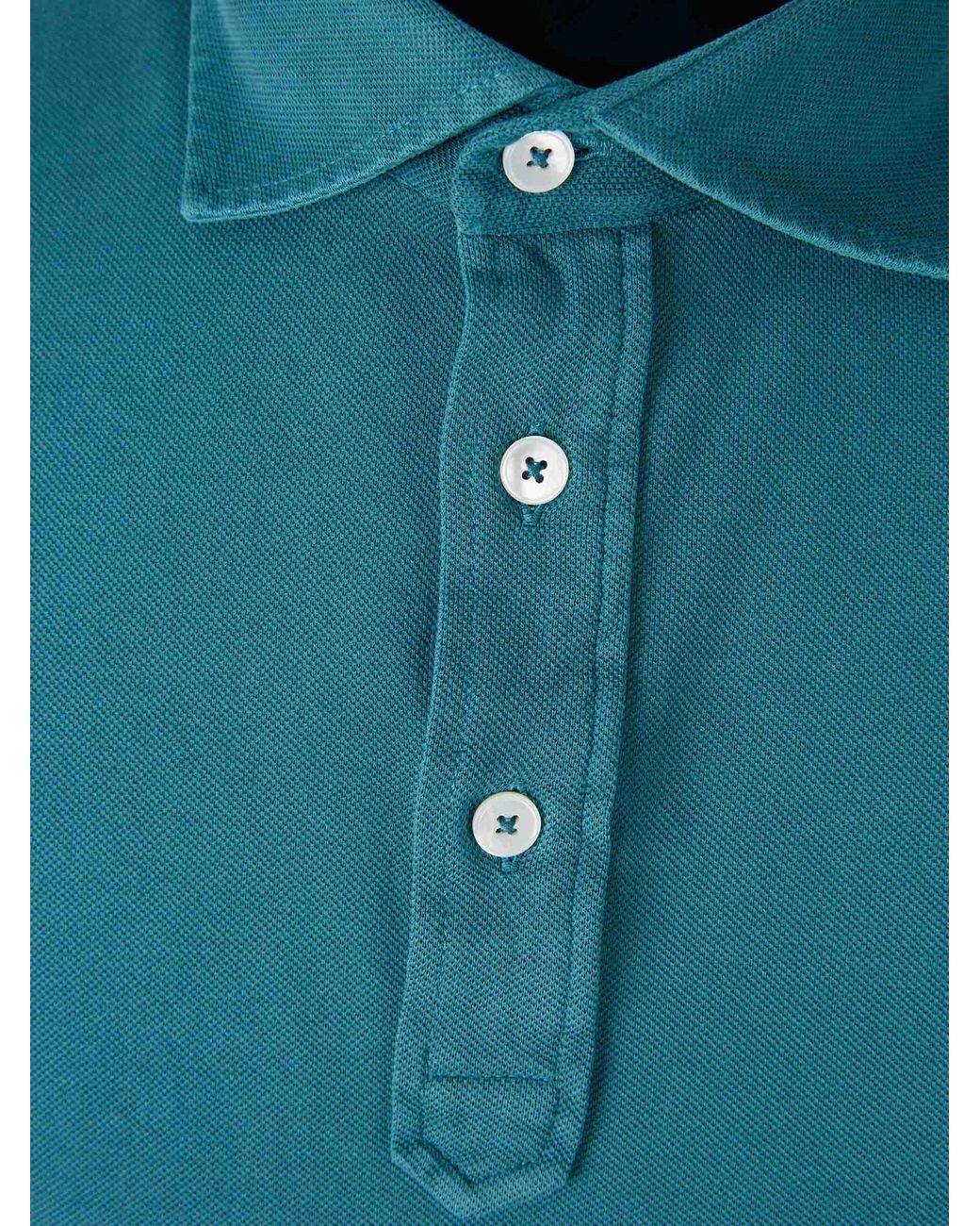 Polo Punto Algodón Santa Eulalia de hombre de color Blue