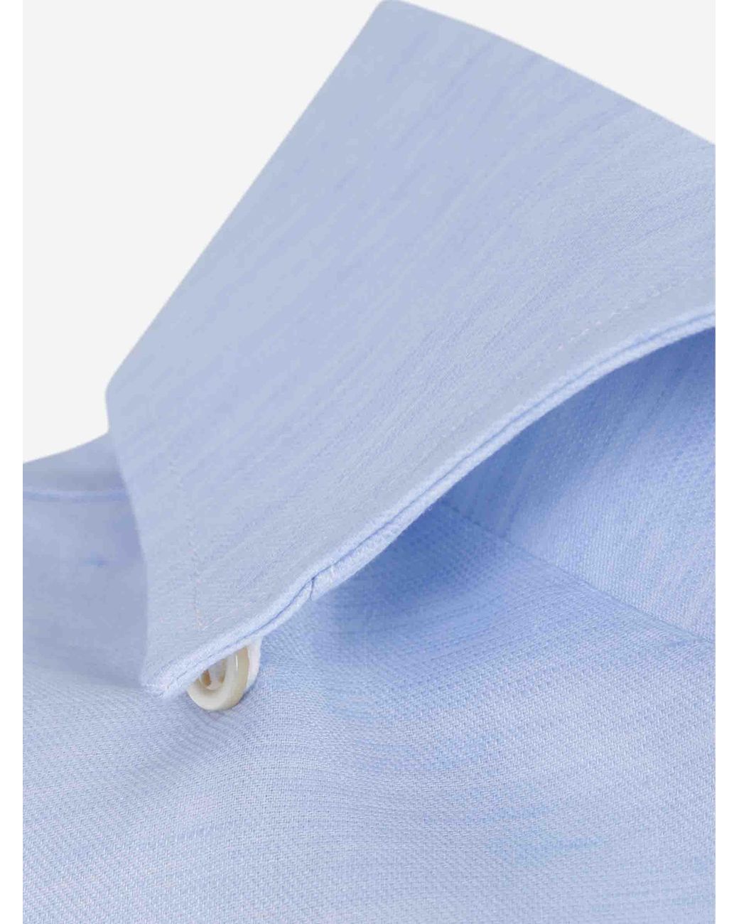Santa Eulalia Blue Long Sleeve Shirt for men