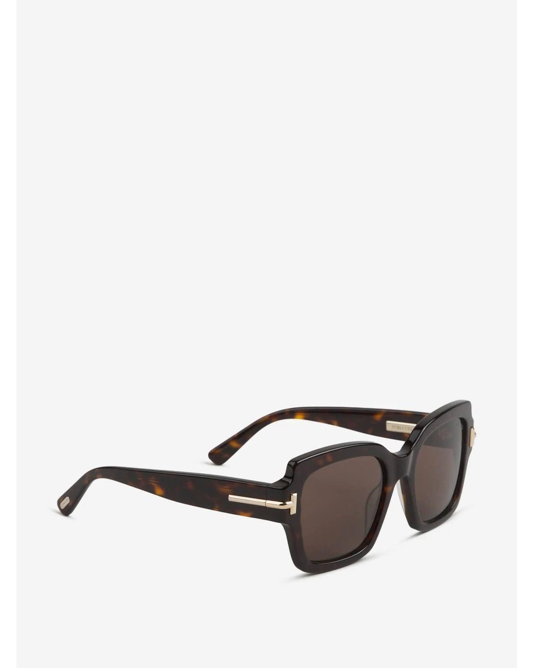 Tom Ford Gray Square Sunglasses