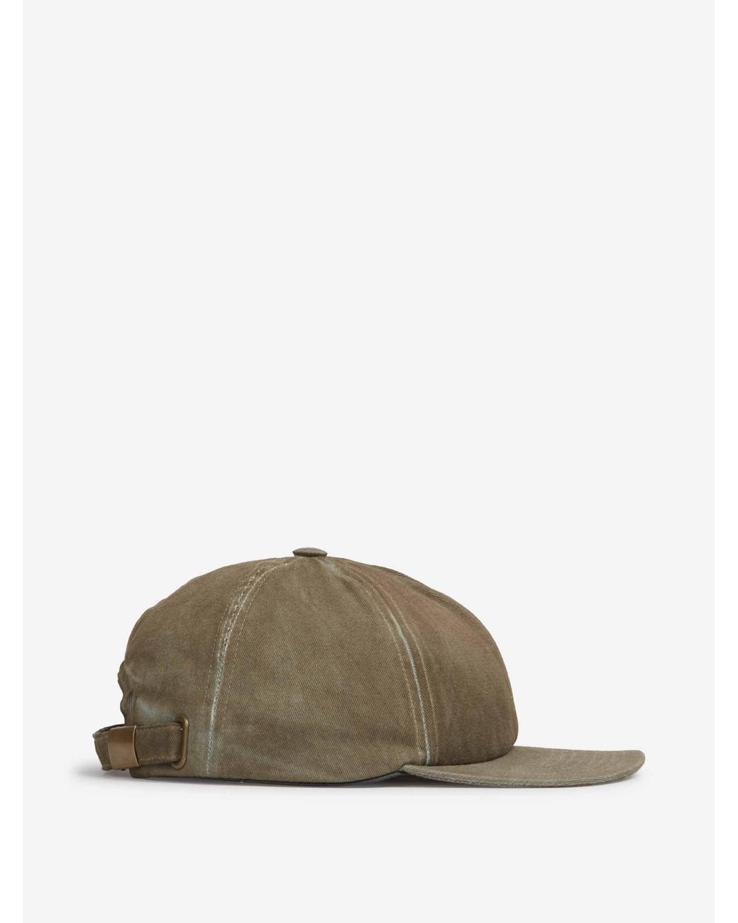 Maison Margiela Green Worn Cotton Cap for men
