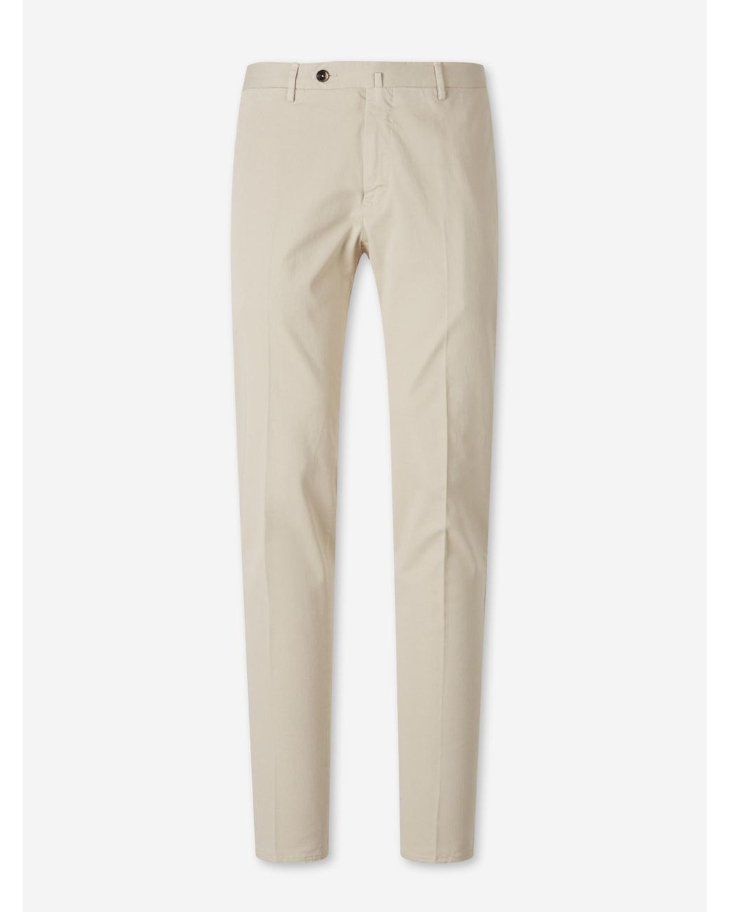 PT Torino Natural Straight Chino Trousers for men