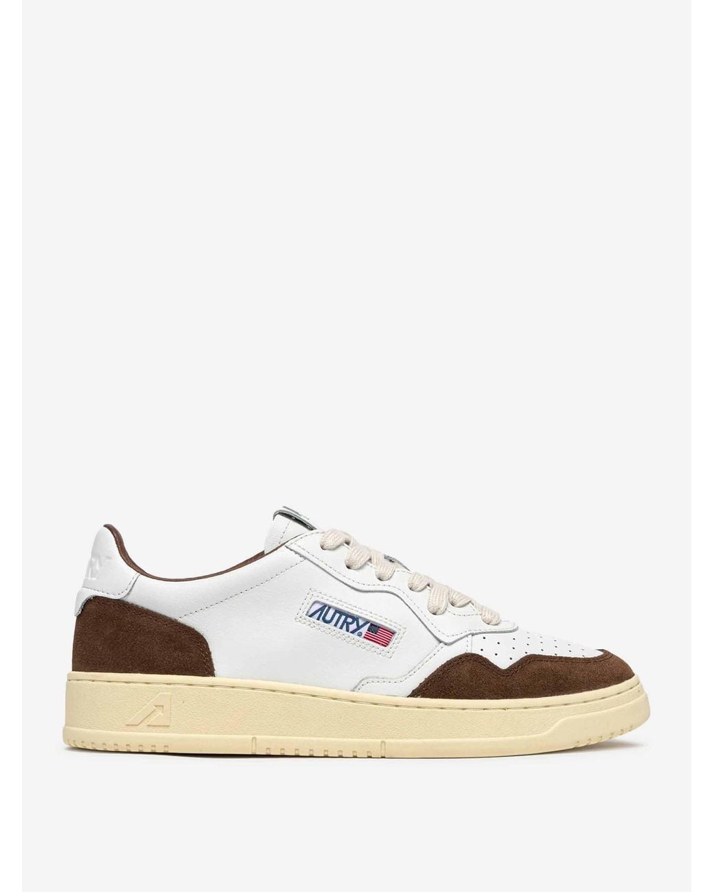 Autry White Medalist And Sneakers for men