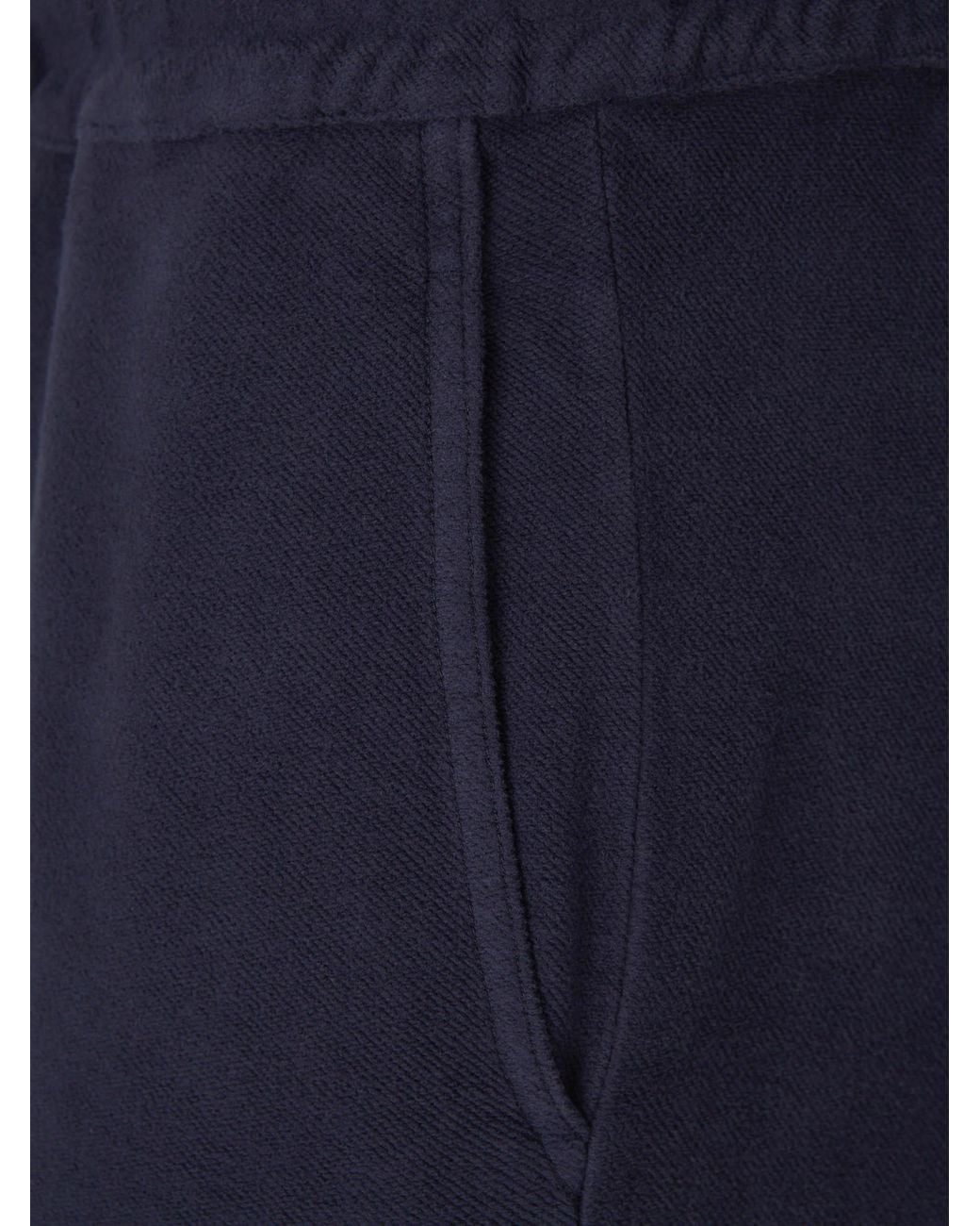 C P Company Blue Cotton Joggers for men