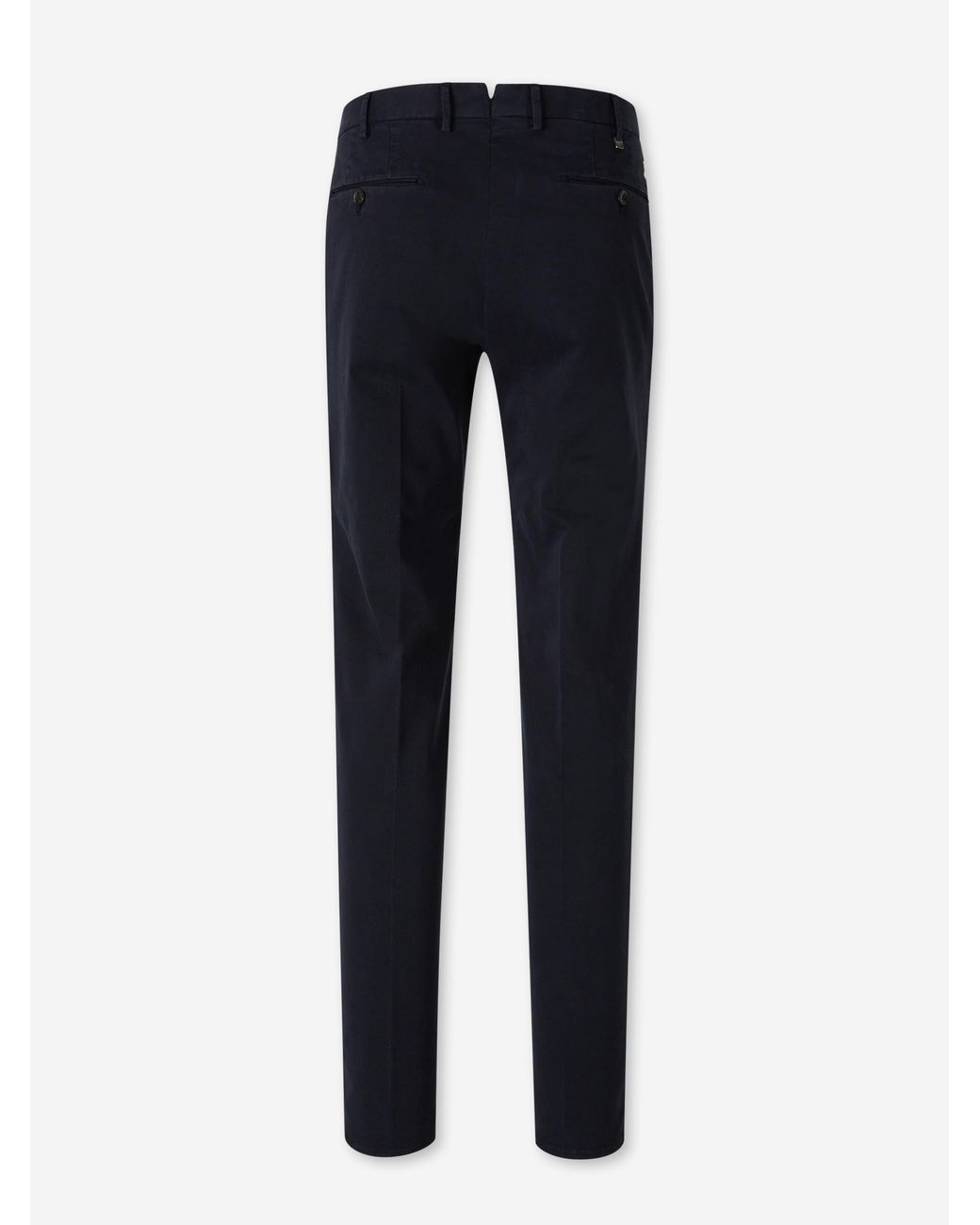 PT Torino Blue Straight Chino Trousers for men
