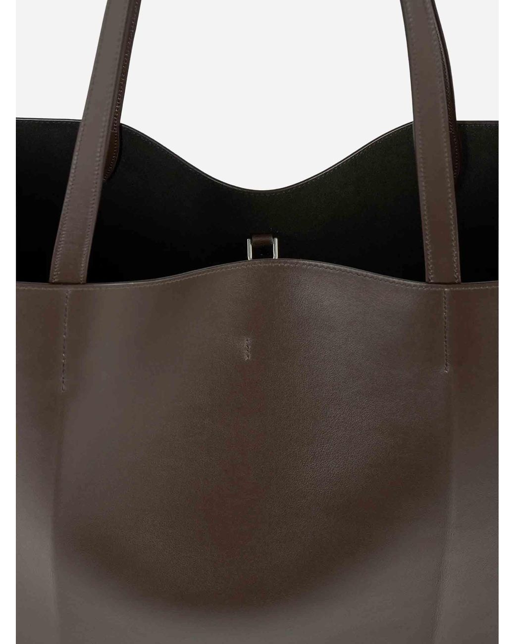 Totême Black Roam Tote Bag