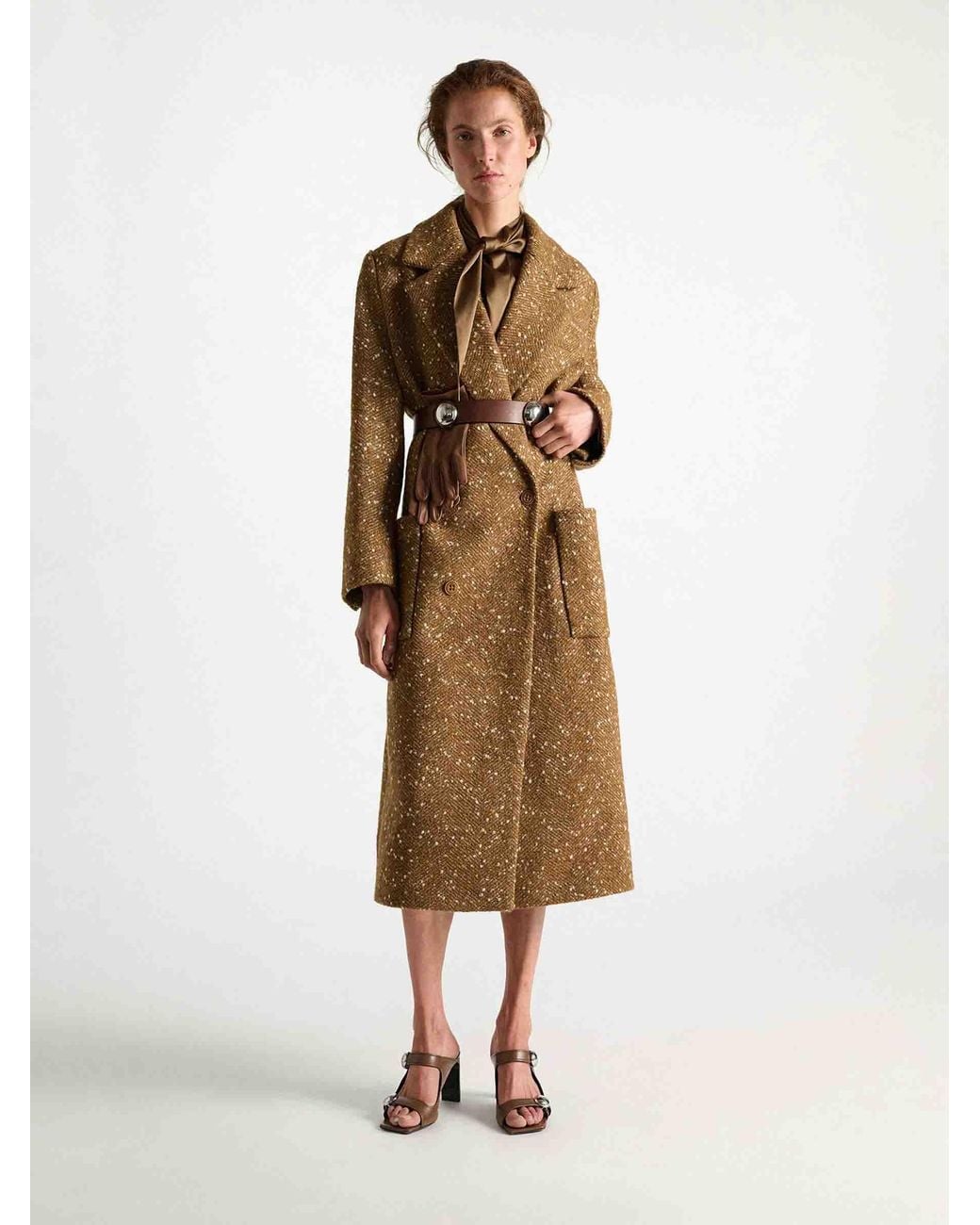 Dorothee Schumacher Natural Cosy Attraction Coat