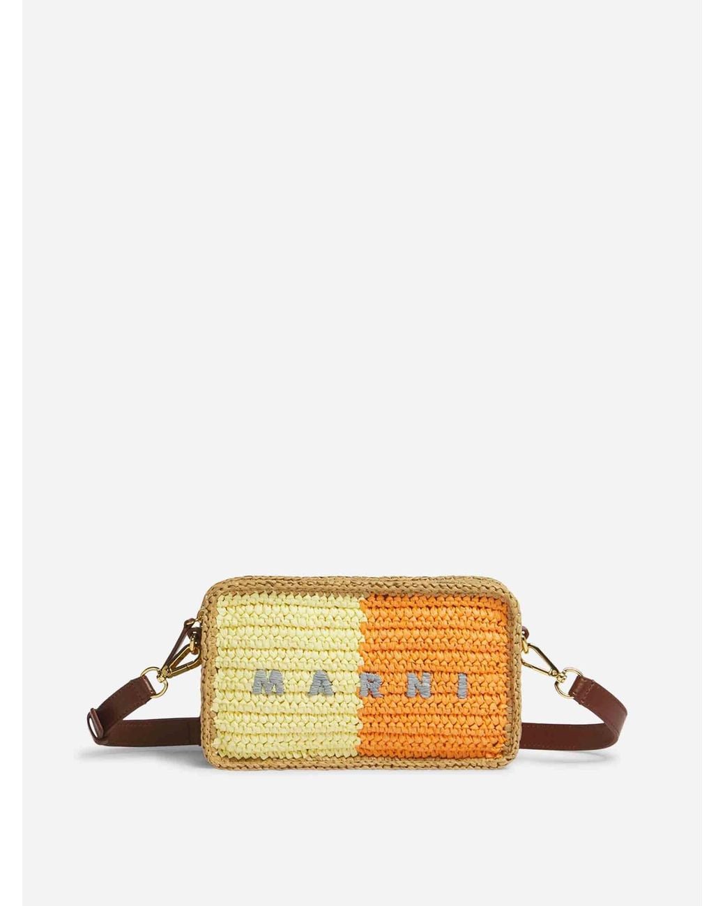 Marni Metallic Seaside Camera Case Bag