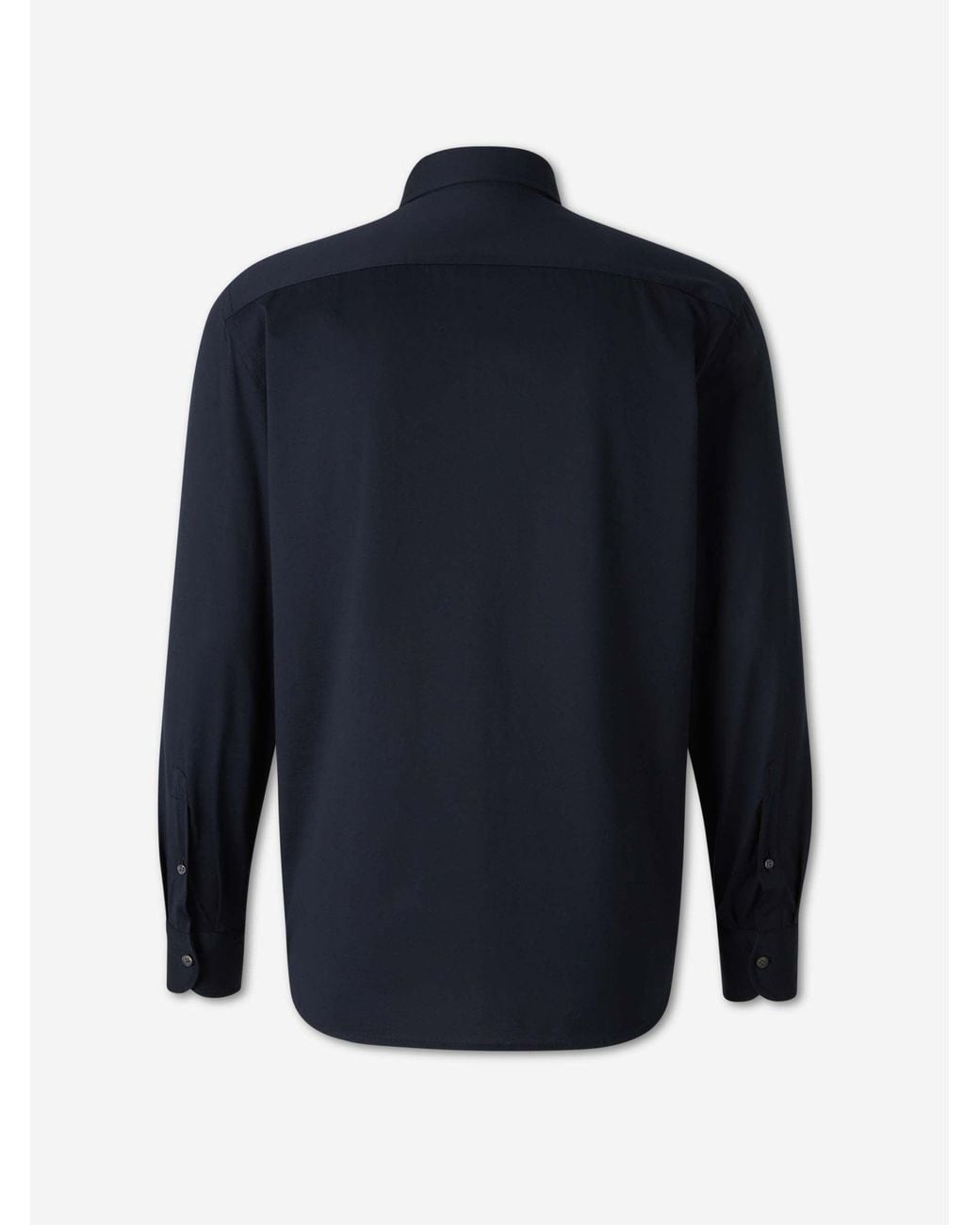 Santa Eulalia Blue Cotton Dress Shirt for men