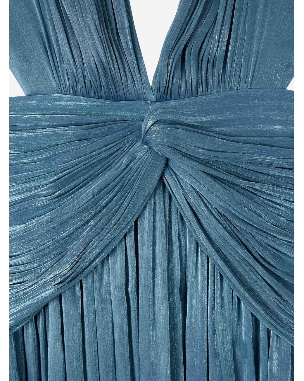 Costarellos Blue Maxi Dress Silla