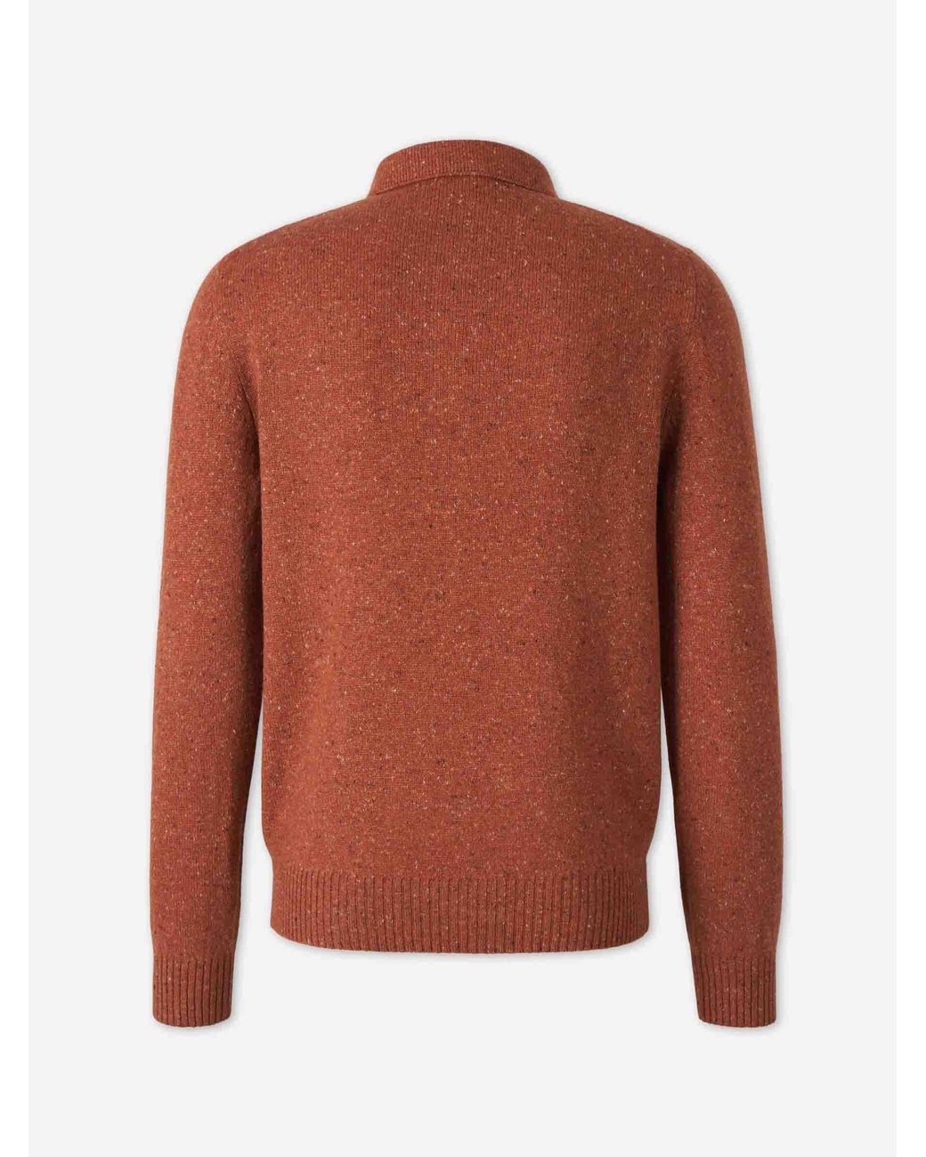 Santa Eulalia Brown Polo Neck Sweater for men