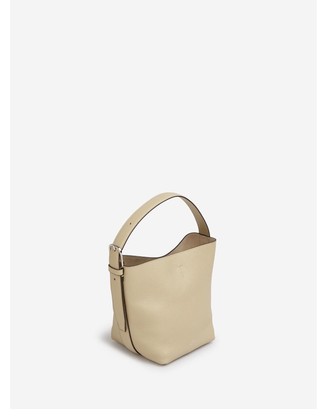 Borsa Small Belted di Totême in Natural