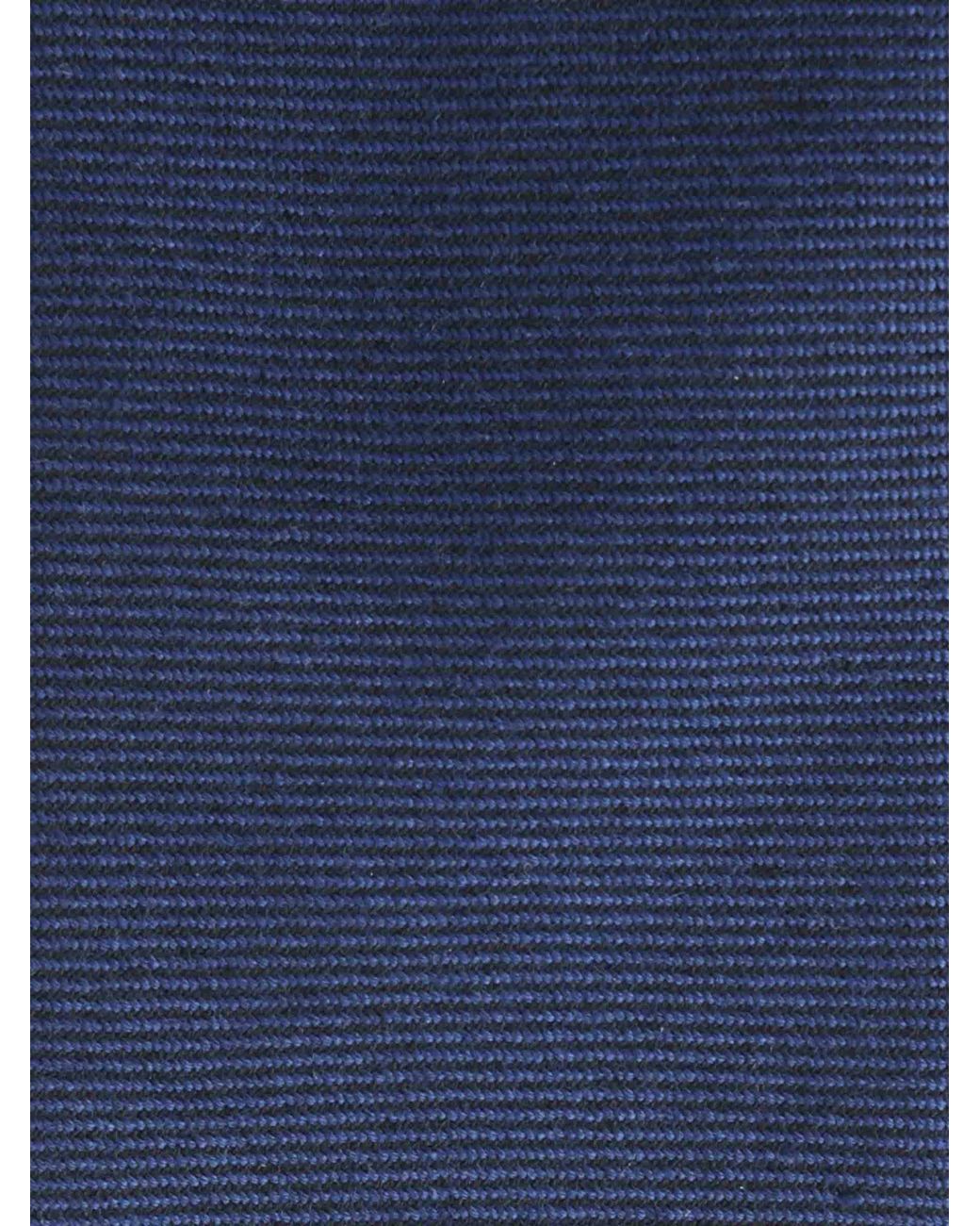 Corbata Seda Texturizada Bigi por Santa Eulalia de hombre de color Blue