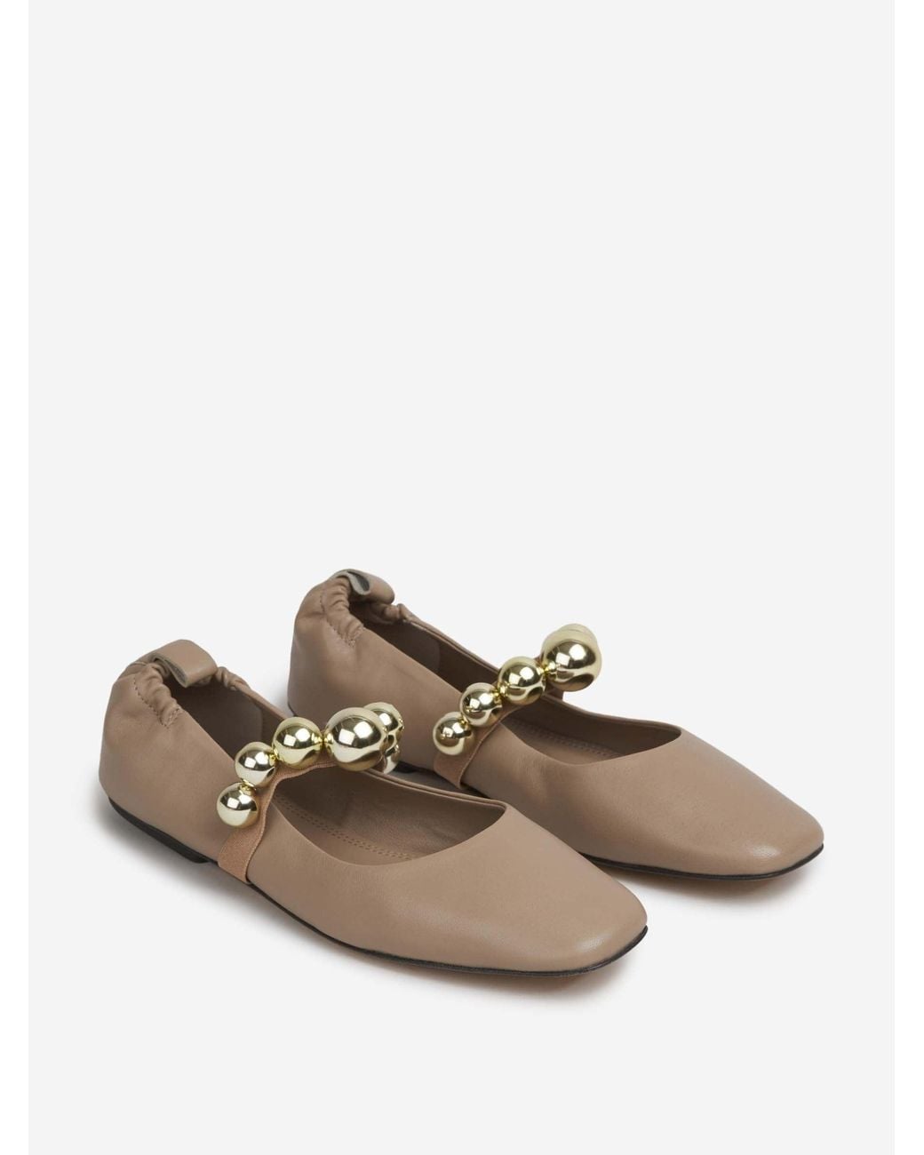 Souliers Martinez Natural Flamenco Skin Ballerinas
