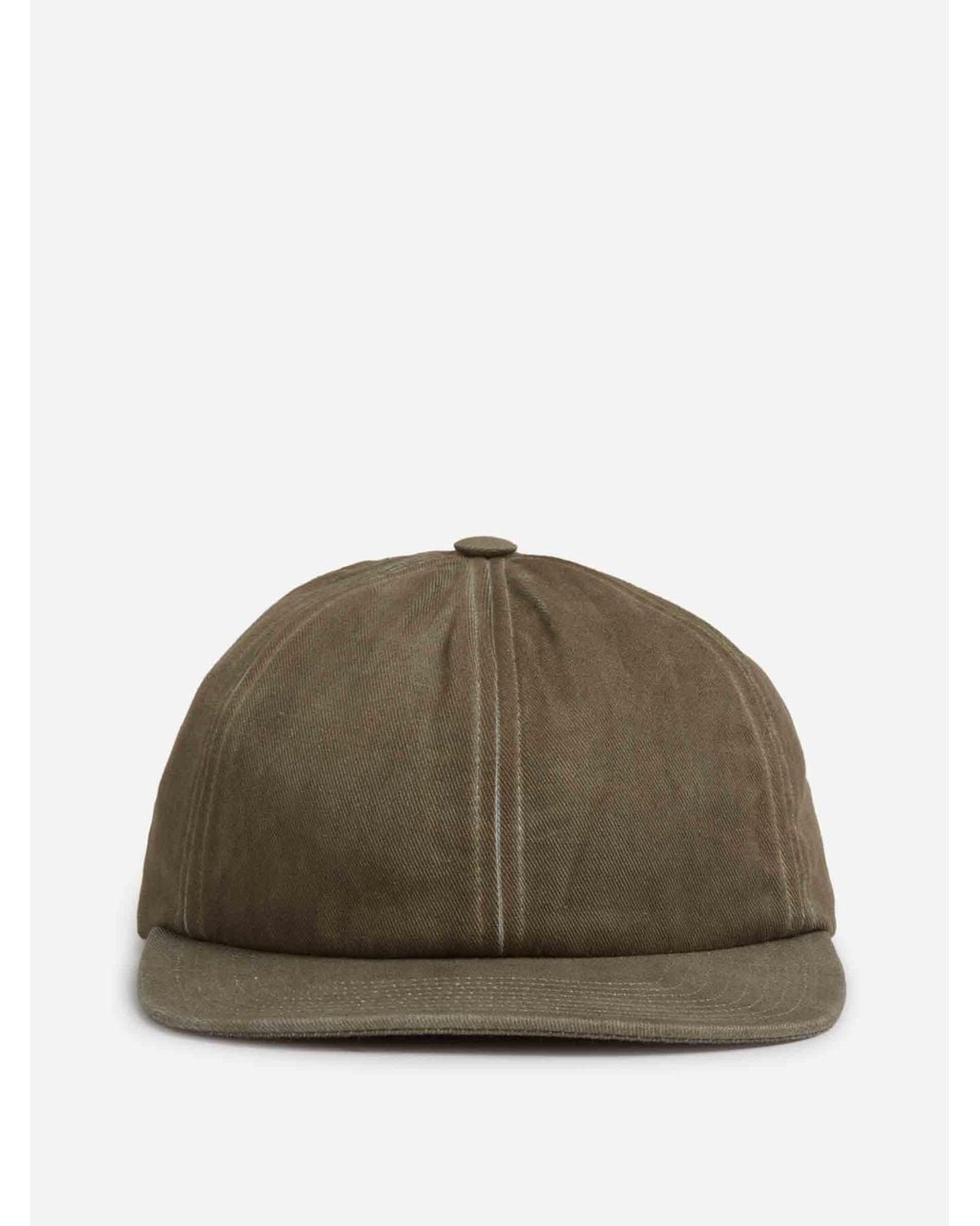 Maison Margiela Green Worn Cotton Cap for men