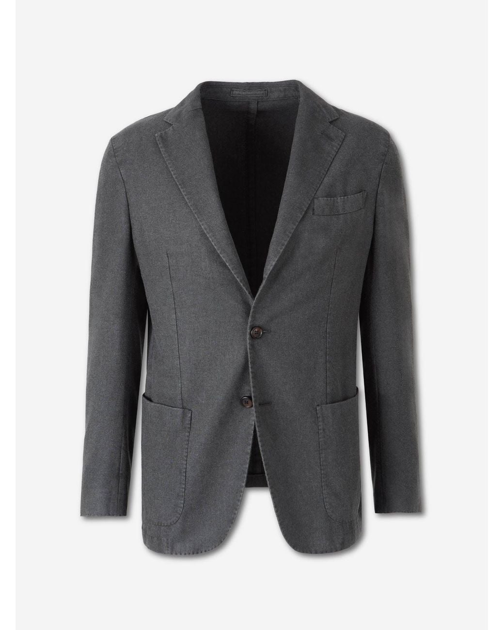 Santa Eulalia Black Straight Blazer for men