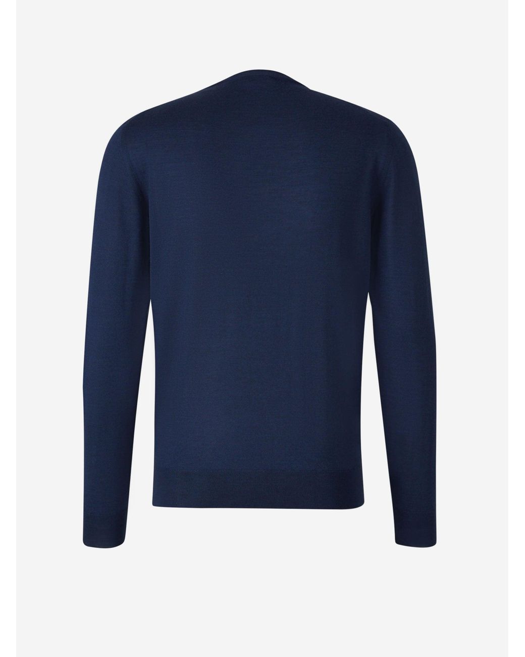 Santa Eulalia Blue Cashmere And Silk Sweater for men