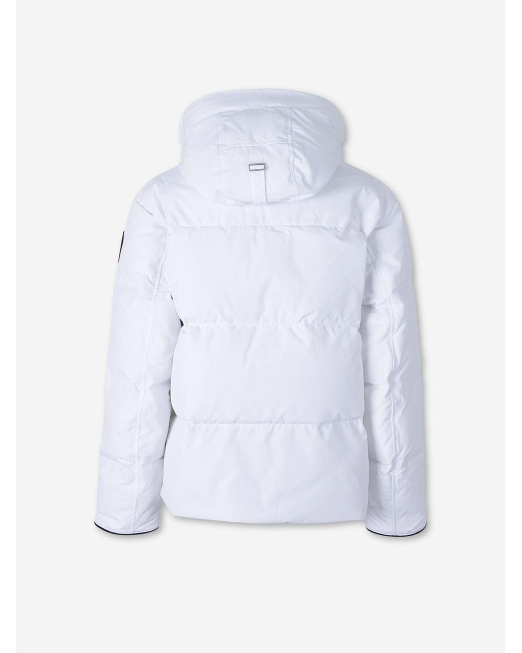 Canada Goose White Seymour Tonal Disc Parka for men