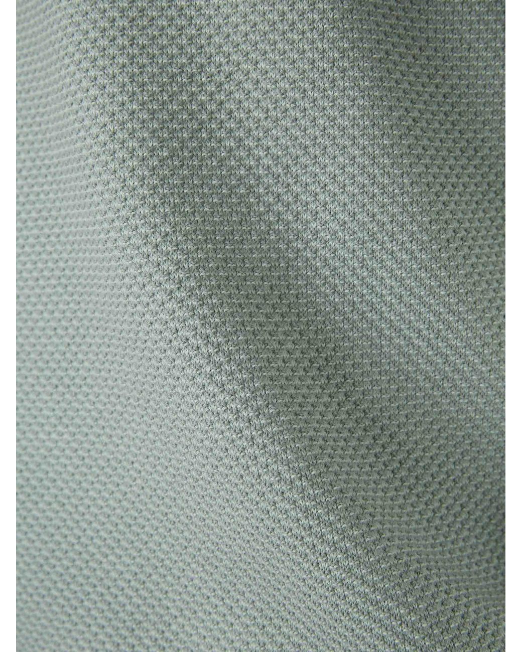 Canali Gray Short-Sleeve Polo Shirt for men