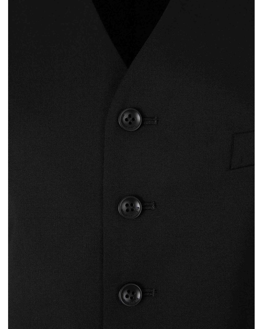 Alexander Wang Black Zip-Up Top Vest