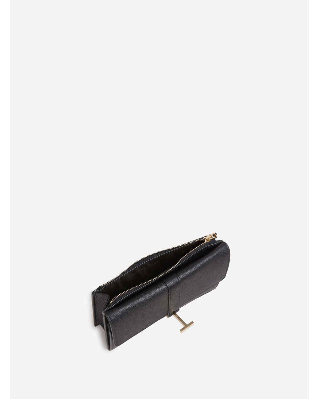 Tom Ford Black Leather Clutch Bag