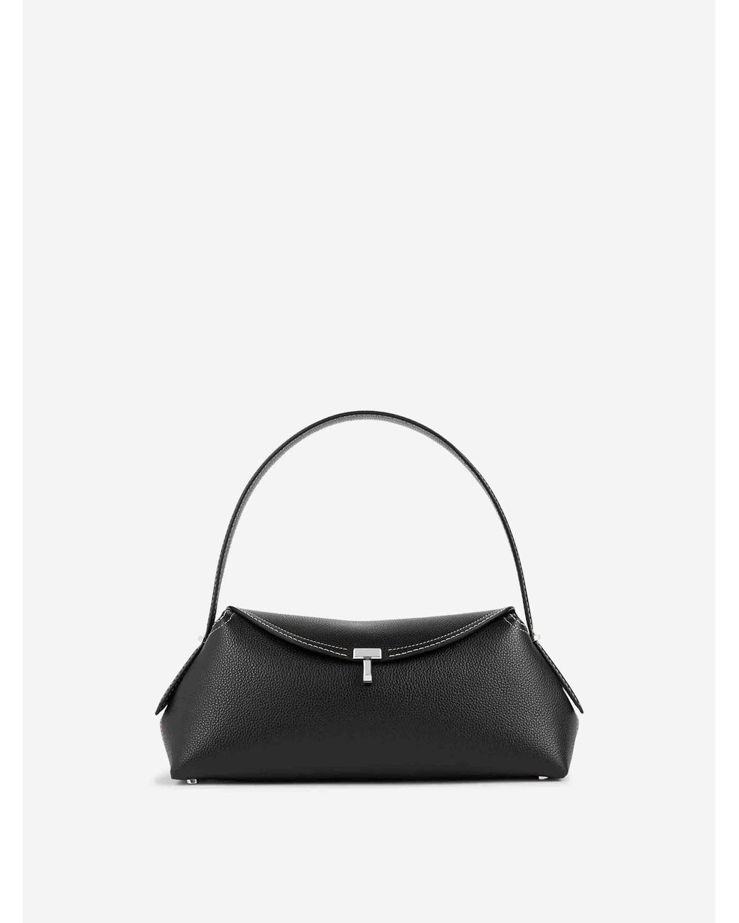 Totême Black T-Lock Bag