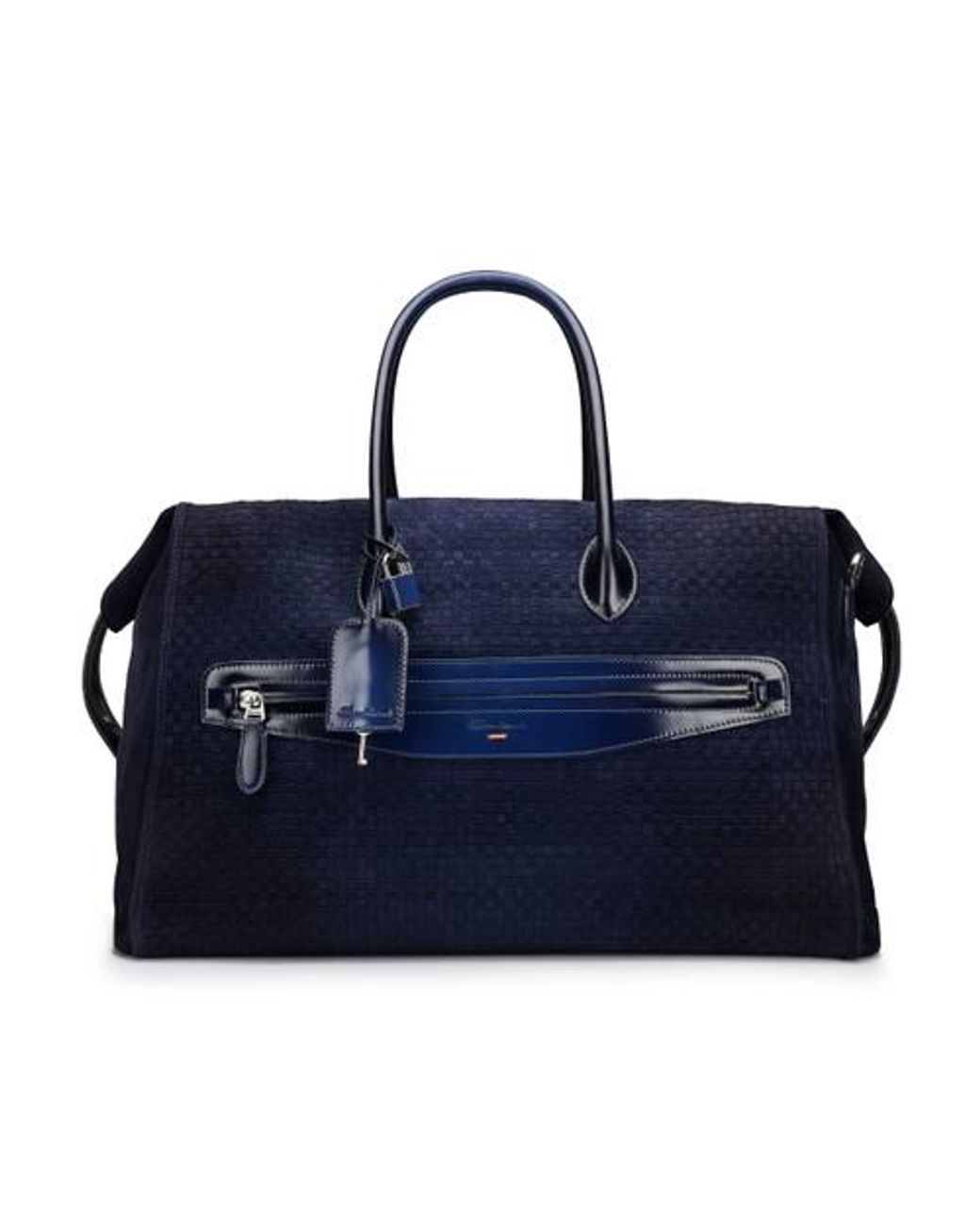 Borsa Da Viaggio di Santoni in Blue da Uomo