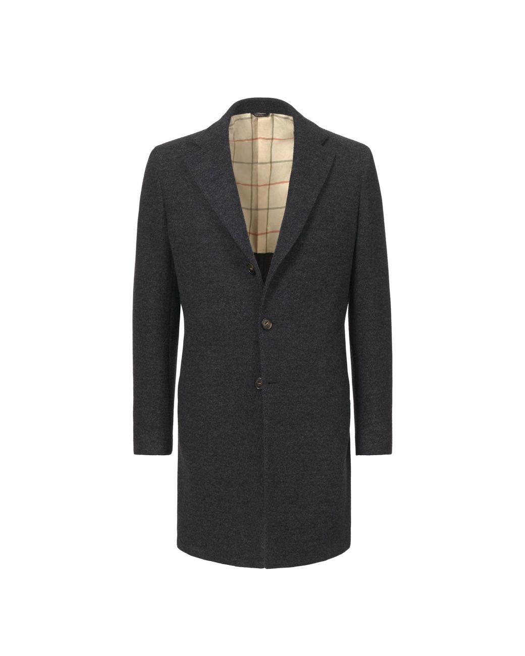 Loro Piana Virgin Wool And Cashmere-blend Coat in Black for Men | Lyst